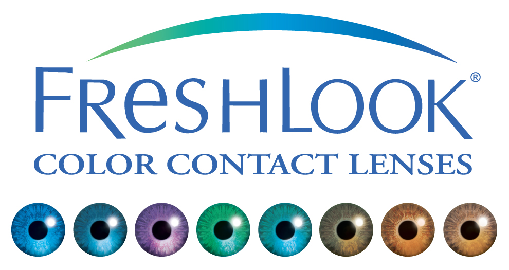 Freshlook color contact lens logo