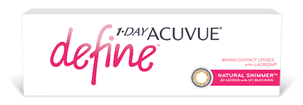 Acuvue Define 1 day disposable lenses