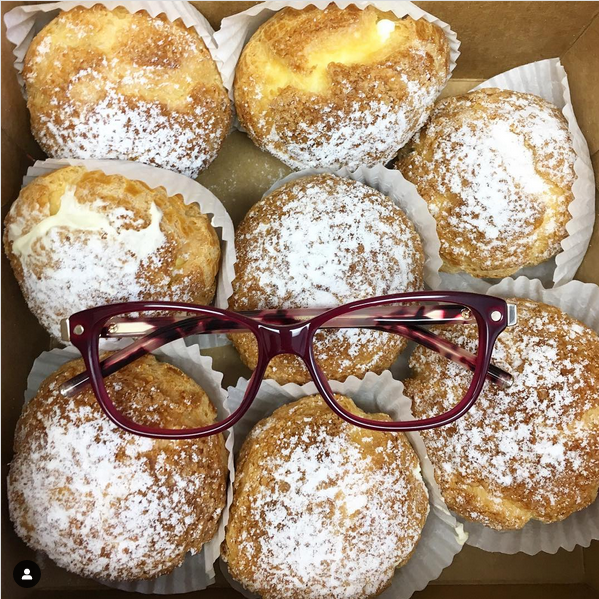 Marc Jacobs Eyewear and donuts