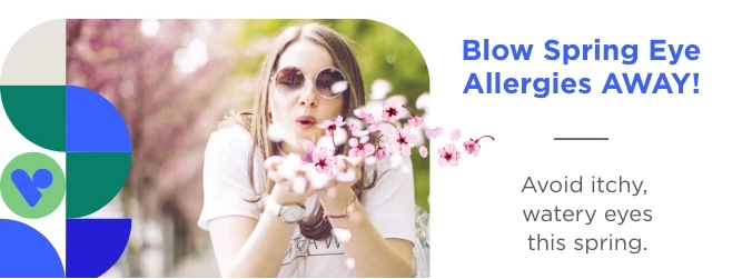 Blow Spring Eye Allergies AWAY!