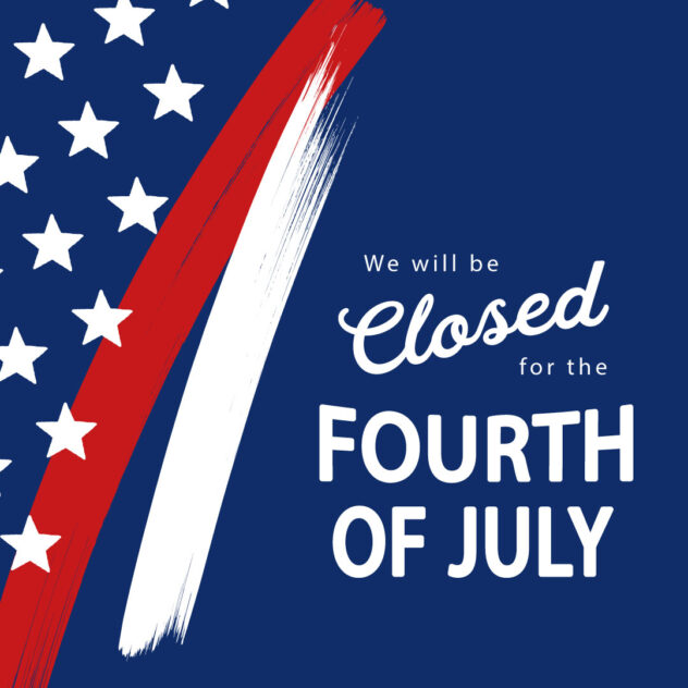 Closed on the Fourth of July